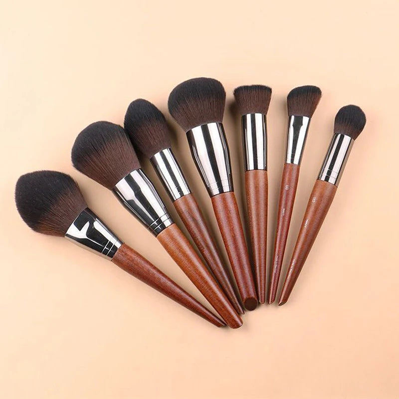 Karsyngirl 1Pcs MUF Series Makeup Brushes Angled Face Blush Brush Loose Powder Foundation Eyeshadow Beauty Brush Make Up Tools